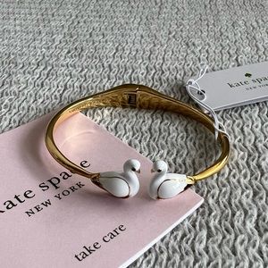 🦢 kate spade swan hinged bangle | brand new 🦢